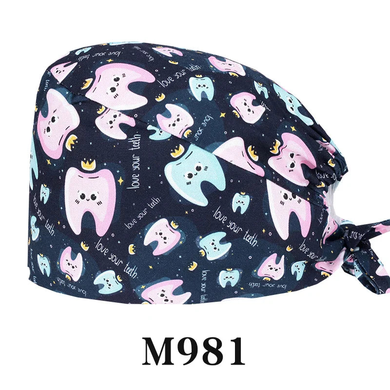 Cralom Starry Sky Healthcare Scrub Cap