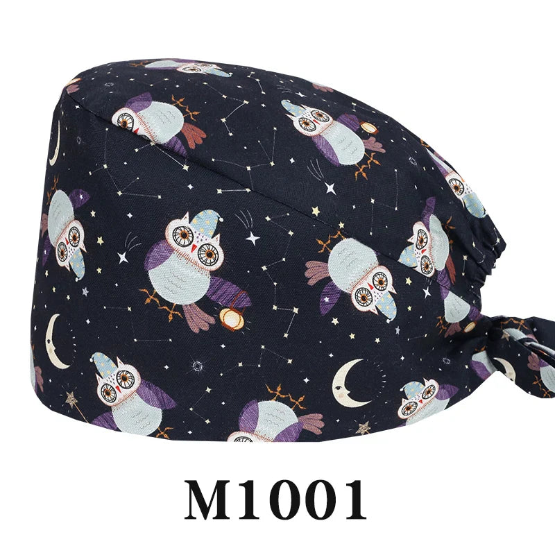 Cralom Starry Sky Healthcare Scrub Cap