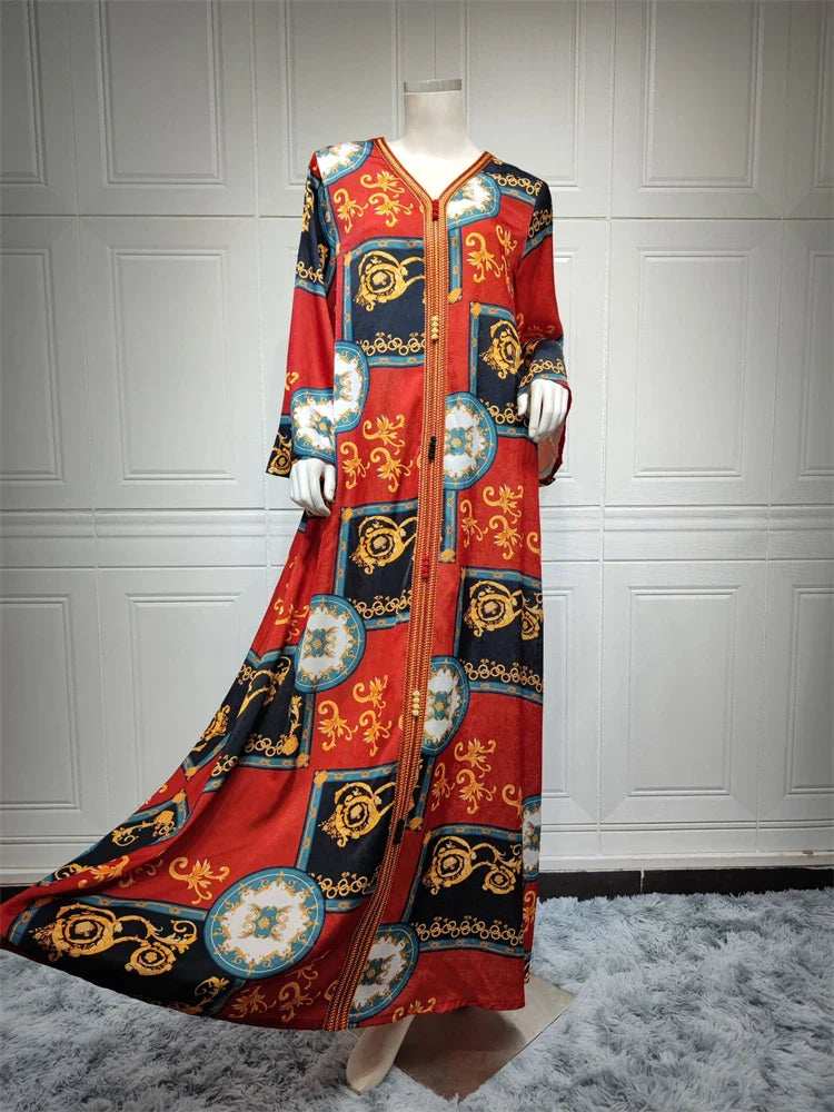 Ramadan Abaya Damen Dubai Muslim Dress Kaftan Robe by Cralom