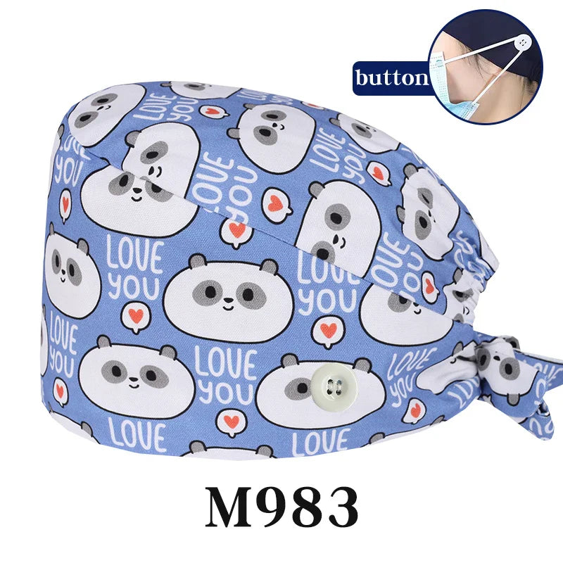 Cralom Starry Sky Healthcare Scrub Cap