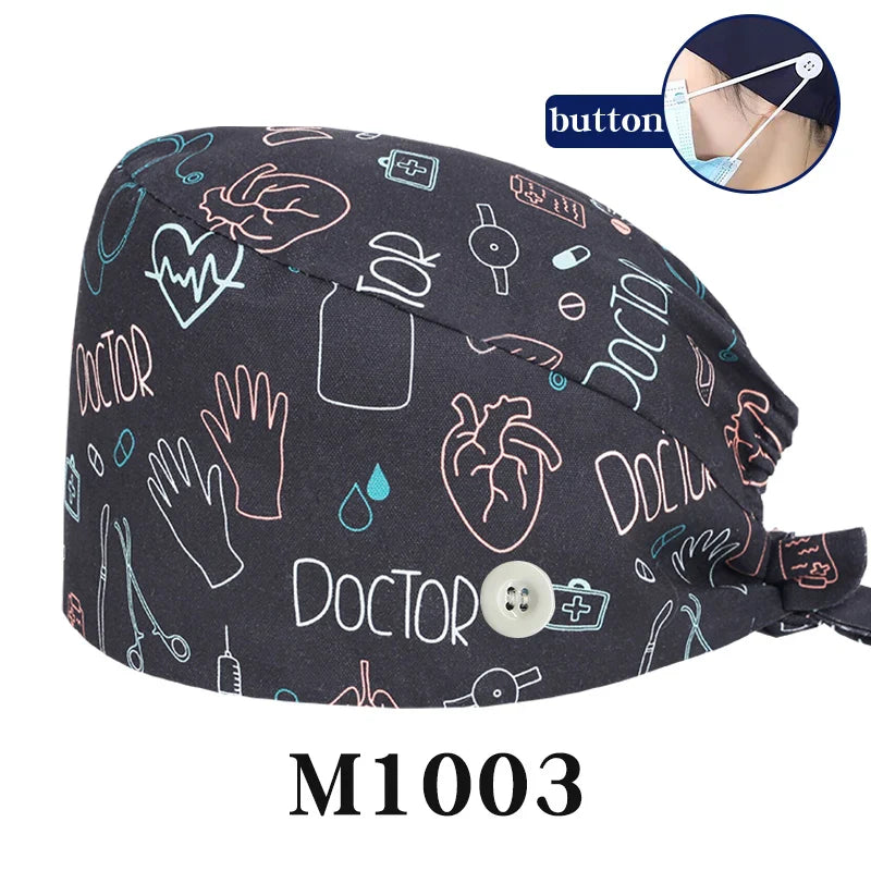 Cralom Starry Sky Healthcare Scrub Cap