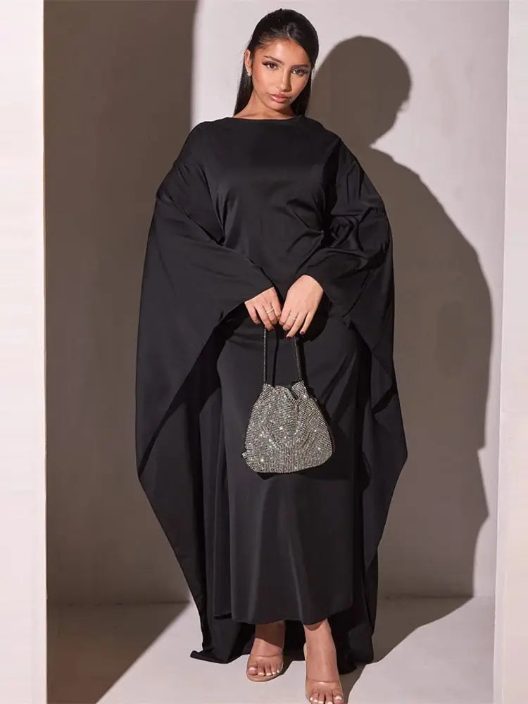 Luxury Ramadan Eid Kebaya Muslim Abaya Dubai Kaftan by Cralom - Robe Femme Musulmane