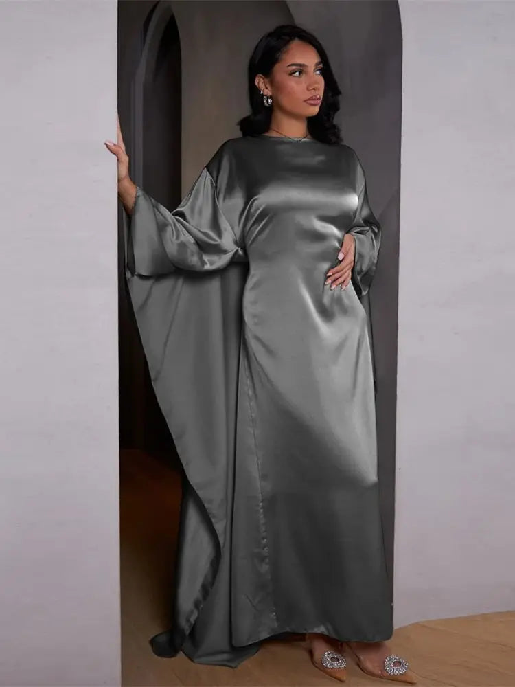 Luxury Ramadan Eid Kebaya Muslim Abaya Dubai Kaftan by Cralom - Robe Femme Musulmane