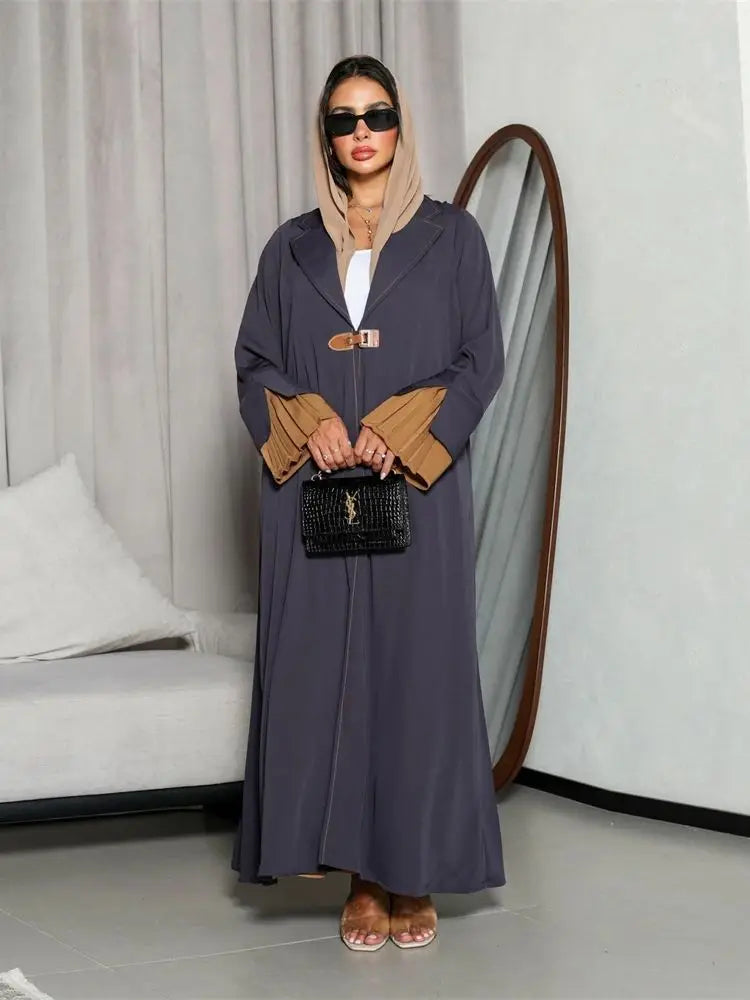Ramadan Abayas Eid Open Kimono Dress for Women by Cralom