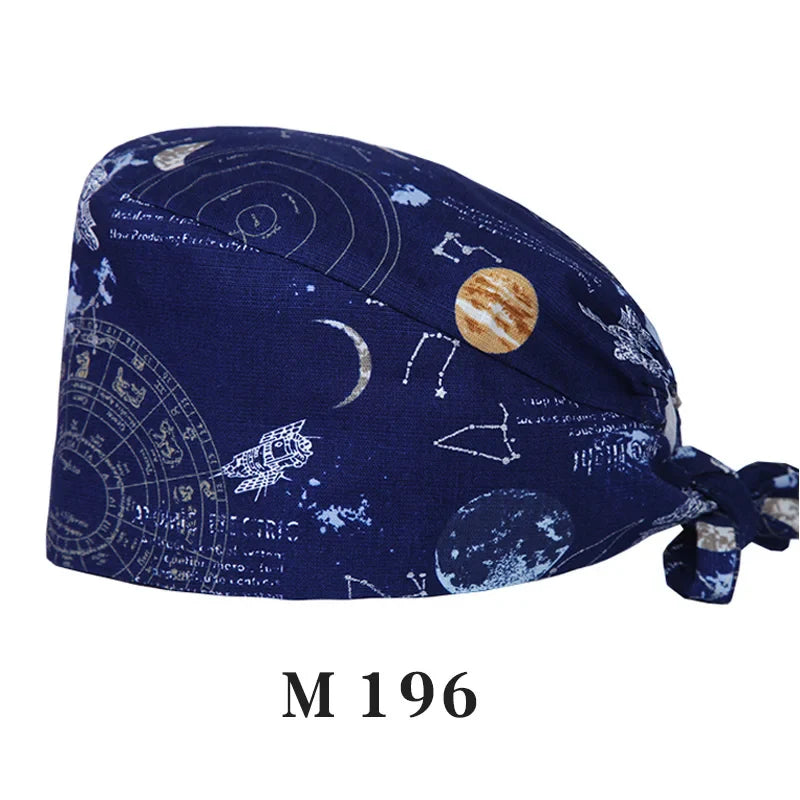 Cralom Starry Sky Healthcare Scrub Cap