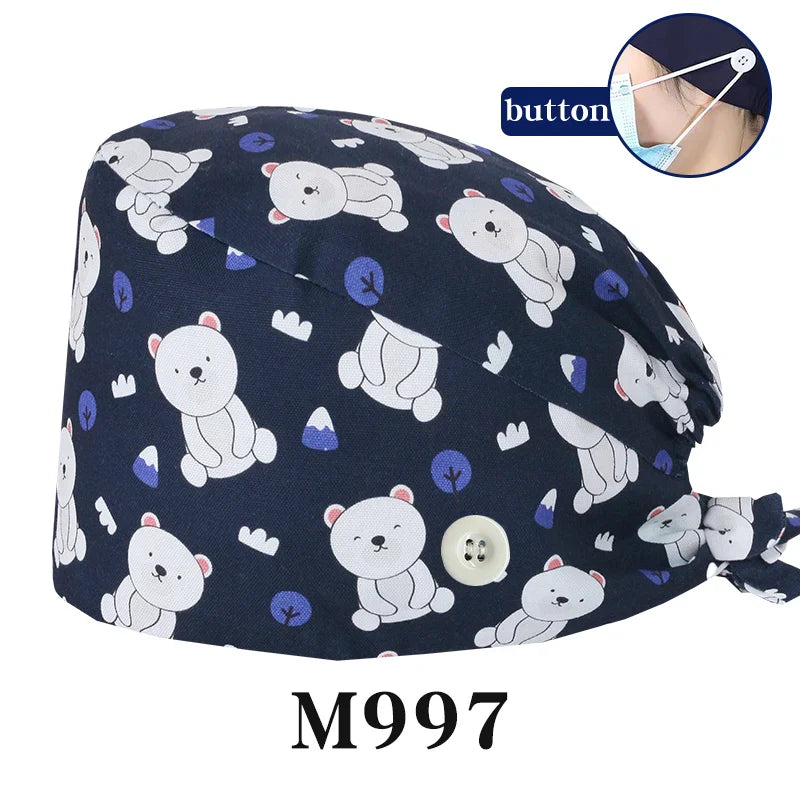 Cralom Starry Sky Healthcare Scrub Cap