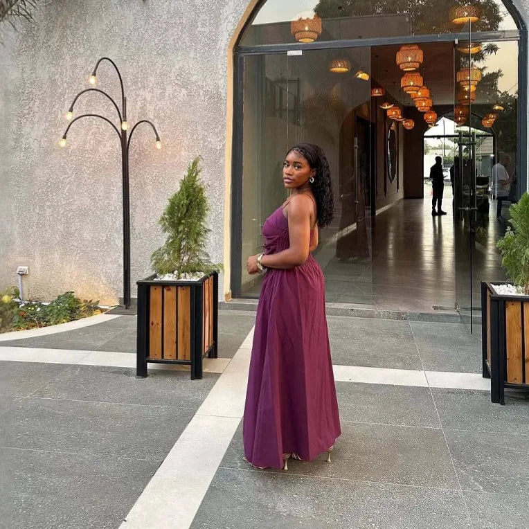 Cralom Slimming Strapless Swing Dress
