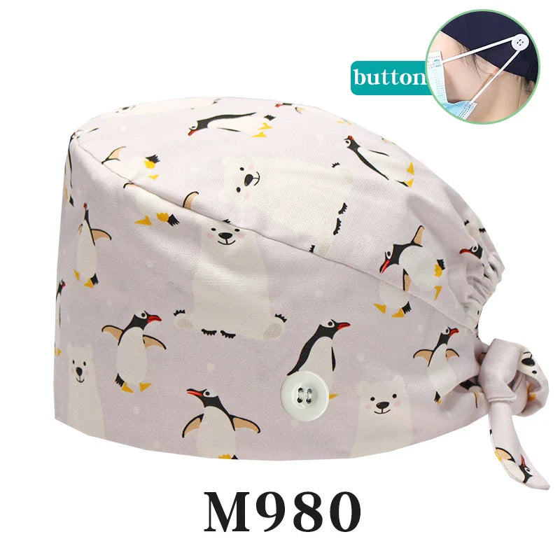 Cralom Starry Sky Healthcare Scrub Cap