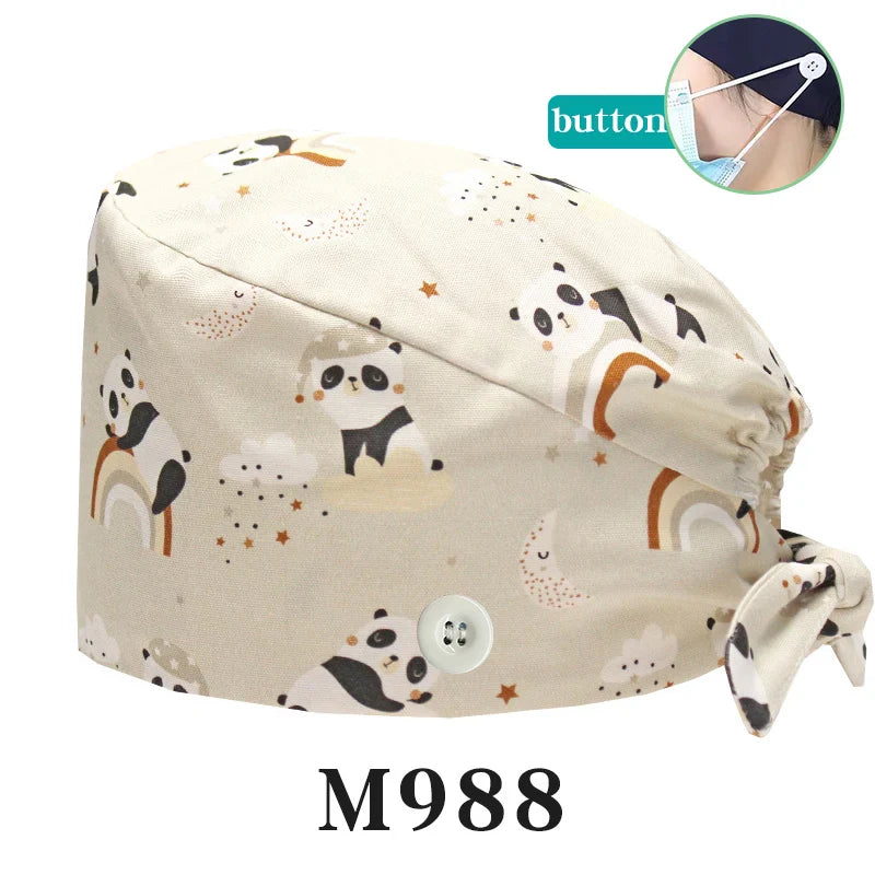 Cralom Starry Sky Healthcare Scrub Cap