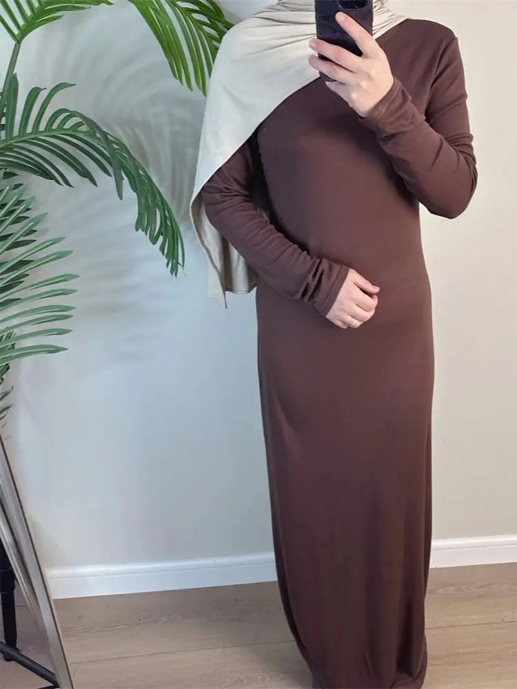 Ramadan Eid Modest Abaya by Cralom: Dubai Style Kaftan Dress for Women
