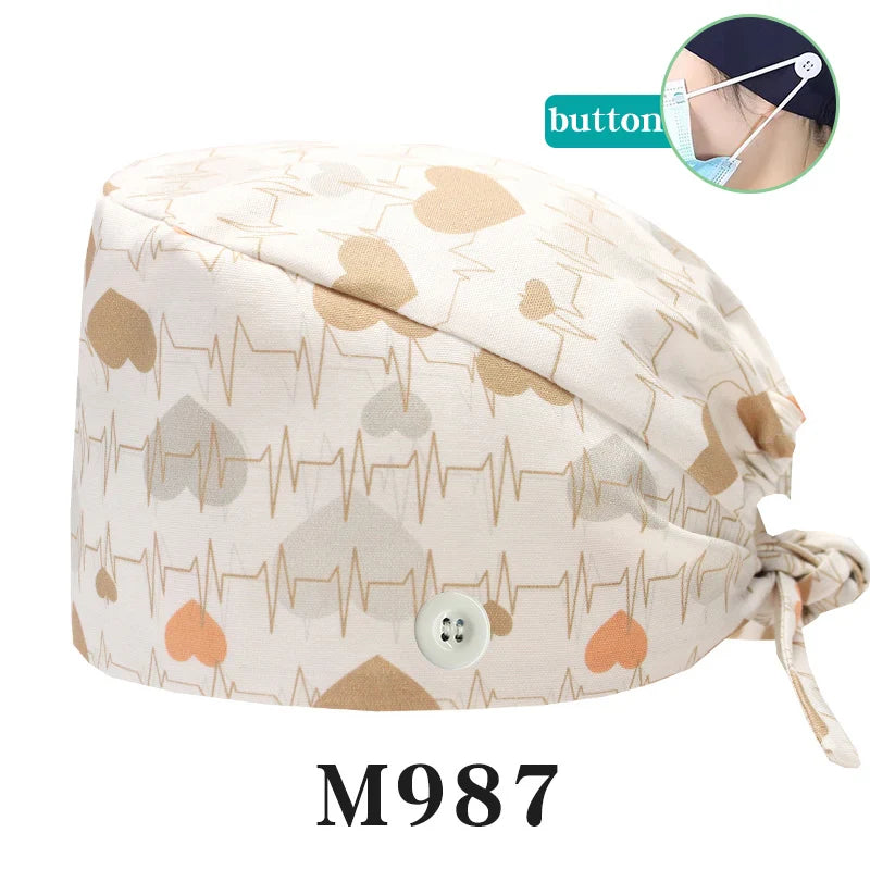 Cralom Starry Sky Healthcare Scrub Cap