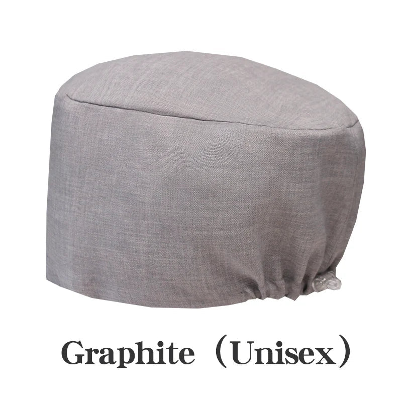 Cralom Solid Color Scrub Hat for Medical Professionals and Pet Groomers