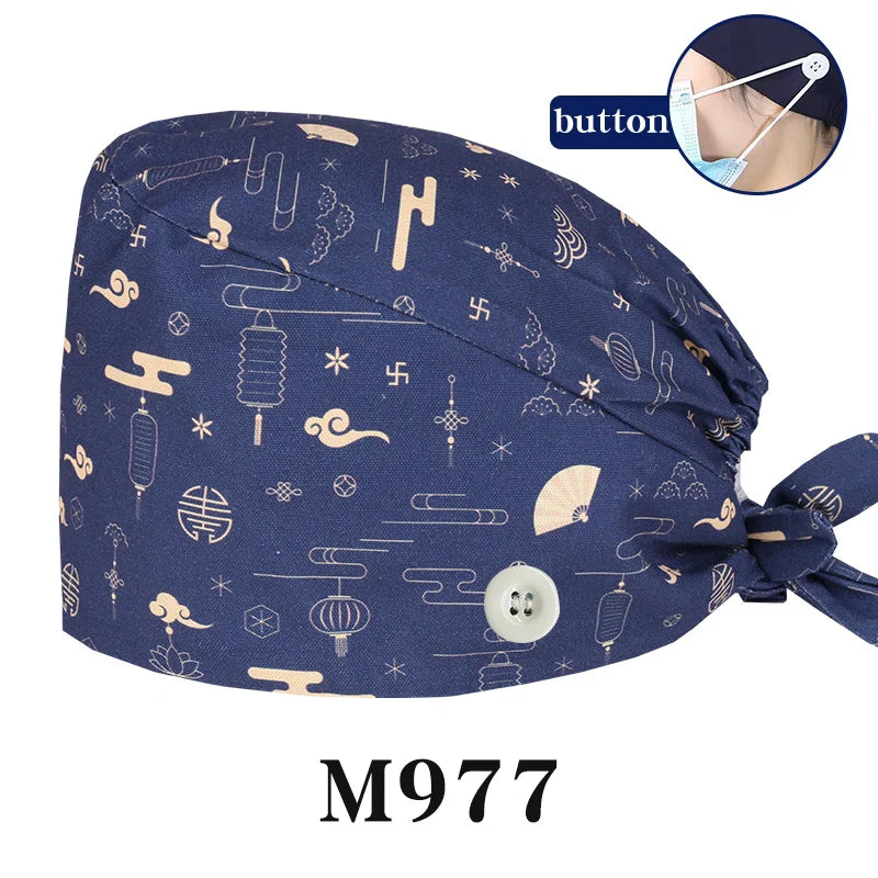 Cralom Starry Sky Healthcare Scrub Cap