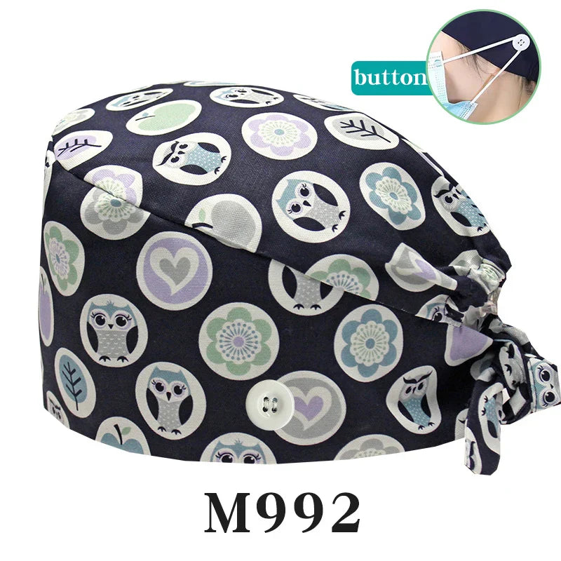 Cralom Starry Sky Healthcare Scrub Cap