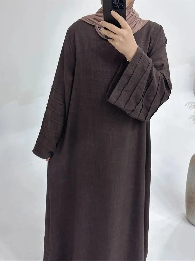 Ramadan Abaya Dress for Women by Cralom: Modest Muslim Prayer Clothes & Kaftan Robe