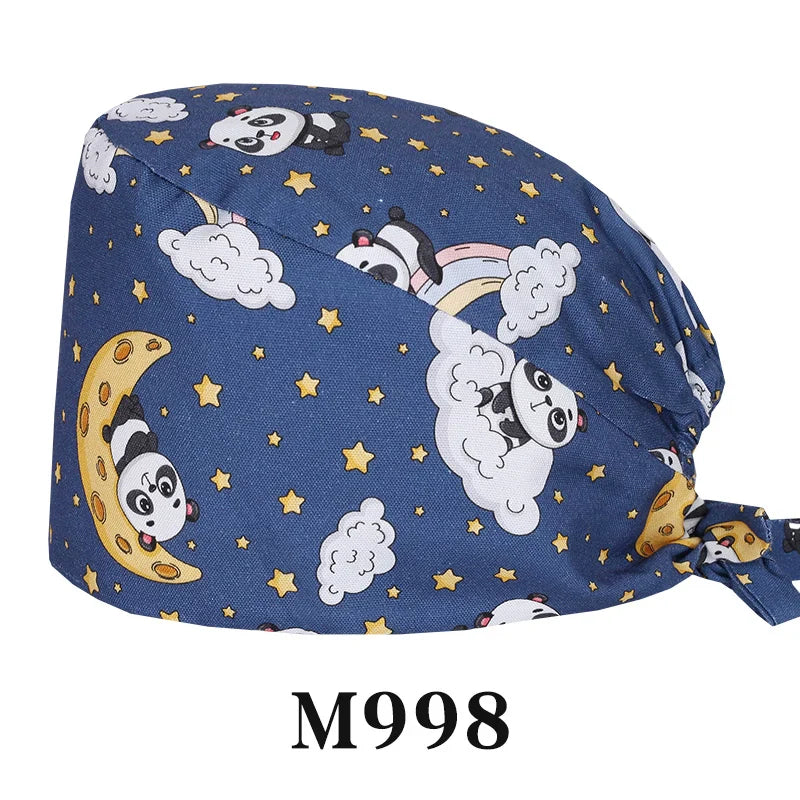 Cralom Starry Sky Healthcare Scrub Cap