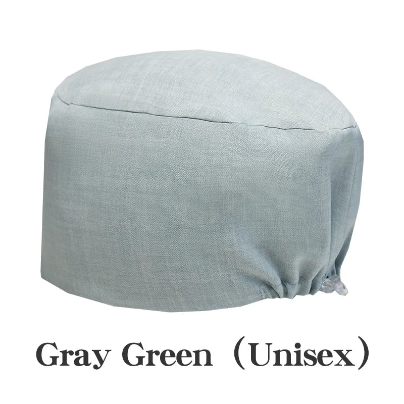 Cralom Solid Color Scrub Hat for Medical Professionals and Pet Groomers