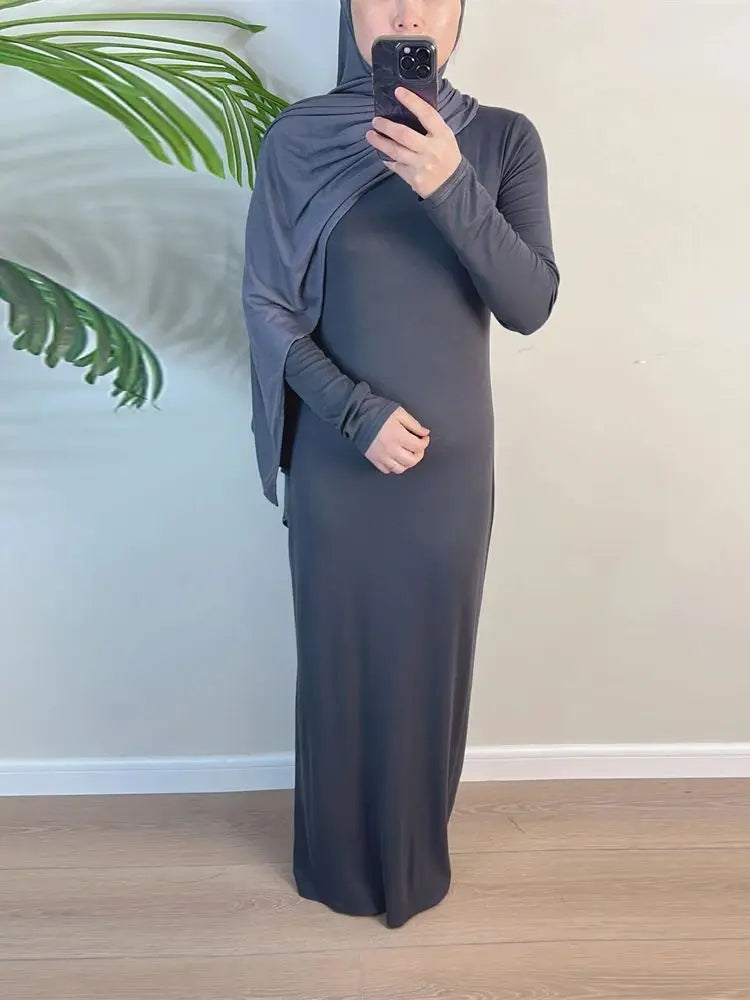 Ramadan Eid Modest Abaya by Cralom: Dubai Style Kaftan Dress for Women
