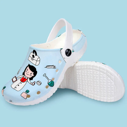 Cralom Orthopedic Clogs: Comfortable Slip-On Nurse Shoes for Healthcare Professionals.