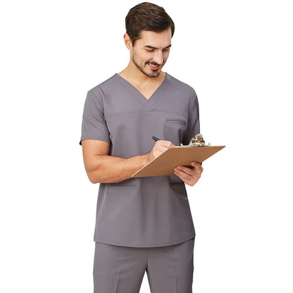 Cralom Stretch Medical Scrubs Set for Clinical Work