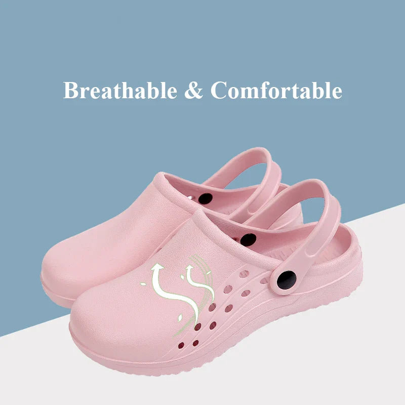 Cralom EVA Nurse Work Clogs - Anti-Slip Medical Slippers