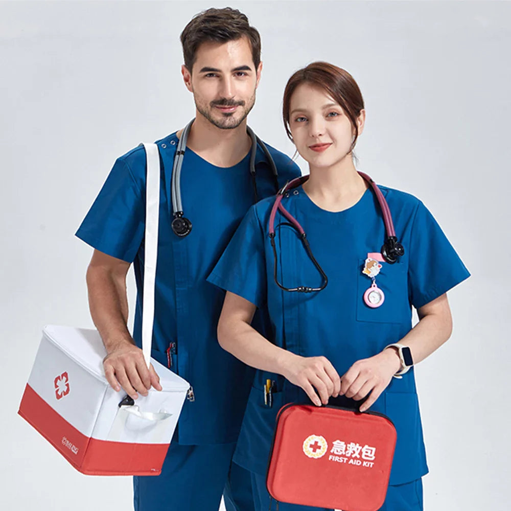 Cralom Medical Scrubs Set for Healthcare Professionals