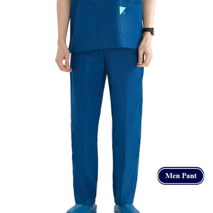 Cralom Cargo Scrub Pant with Full Elastic Waistband & Drawstring