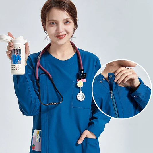 Cralom Medical Scrubs Set for Healthcare Professionals