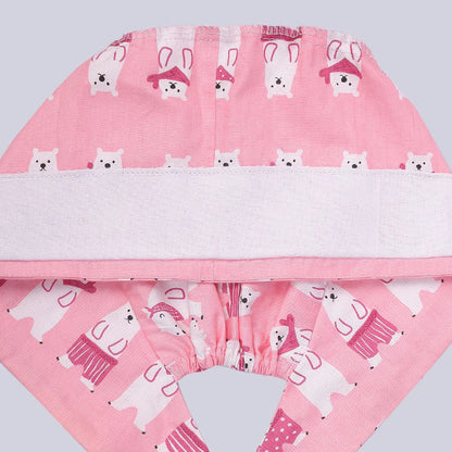 Cralom Cotton Scrub Cap for Men and Women