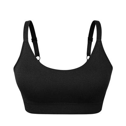 Cralom Seamless Padded Sports Yoga Fitness Bra for Women