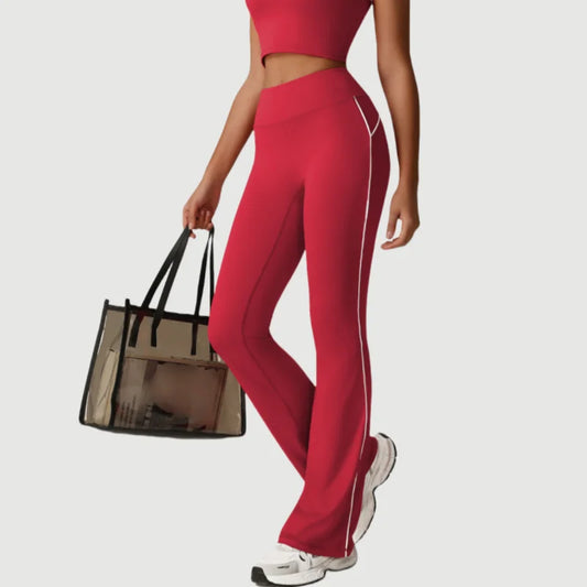 Cralom Seamless Color Block Yoga Pants for Women