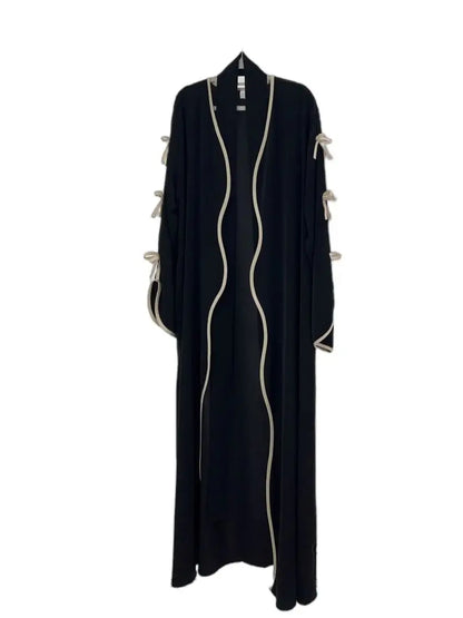 Cralom Butterfly Kimono Abaya Set - Modest Muslim Dress