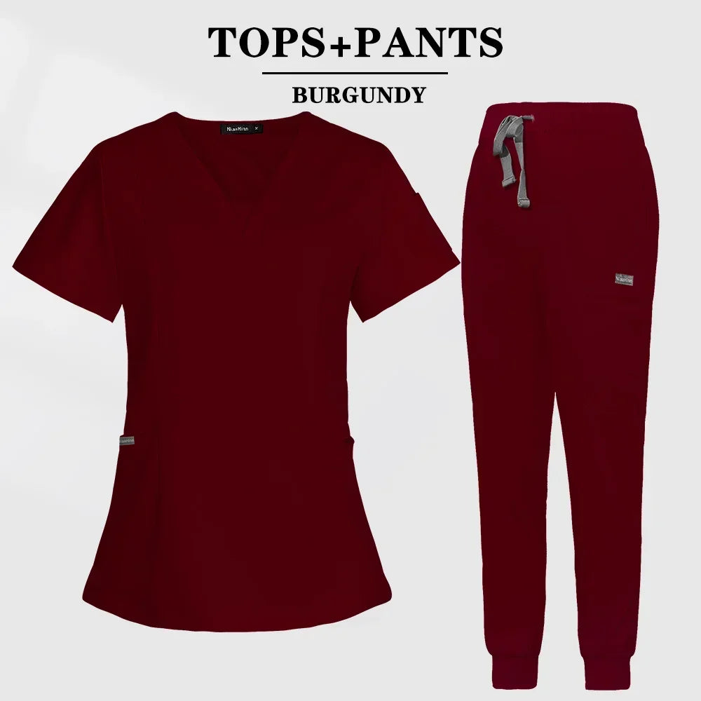 Cralom Unisex Medical Scrubs for Hospital and Dental Surgery Work