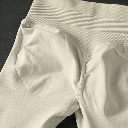 Cralom Seamless High-Rise Yoga Leggings for Women