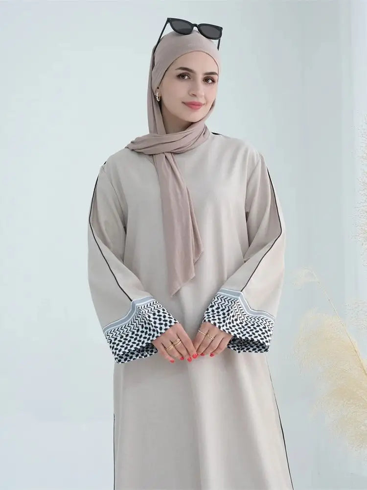 Cralom Modest Eid Abaya Dress for Women