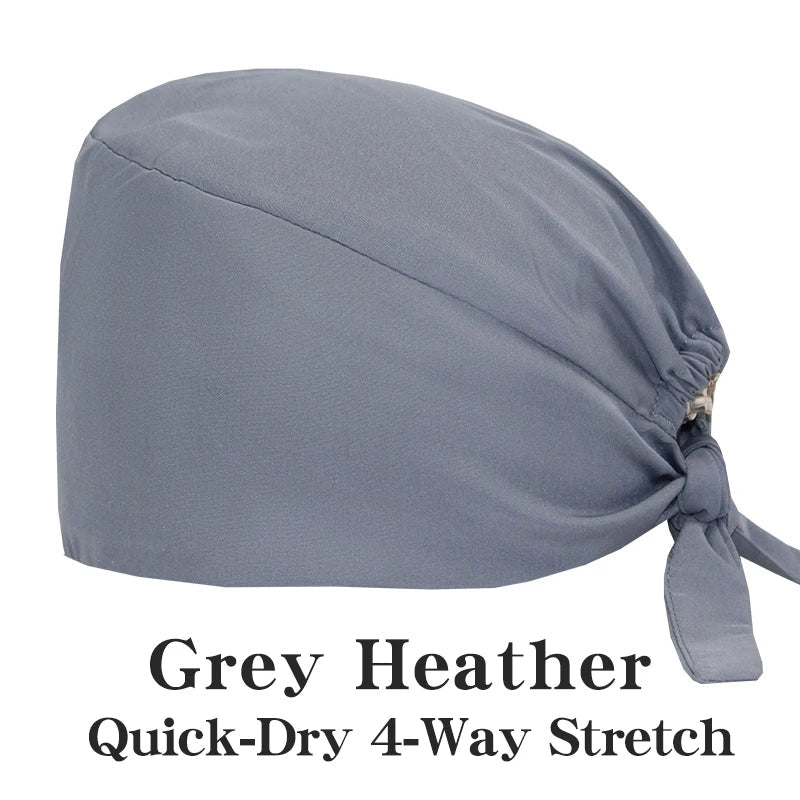 Cralom Summer Medical Caps for Beauty Salon, Spa & Clinic - Soft Surgical Hats