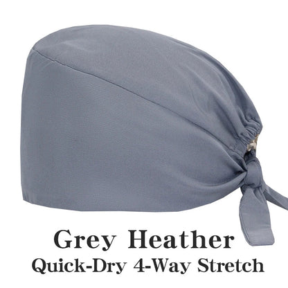 Cralom Summer Medical Caps for Beauty Salon, Spa & Clinic - Soft Surgical Hats