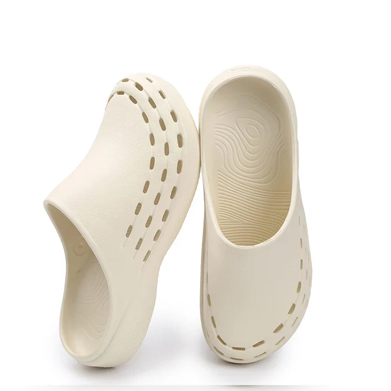 Cralom Summer Beach Sandals with Slip-Resistant Contoured Footbeds