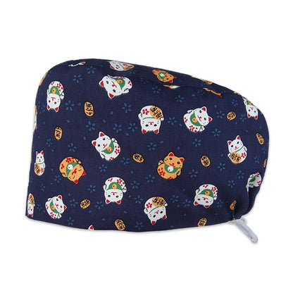 Cralom Unisex Cotton Scrub Cap: Premium Tieback Surgeon Hat