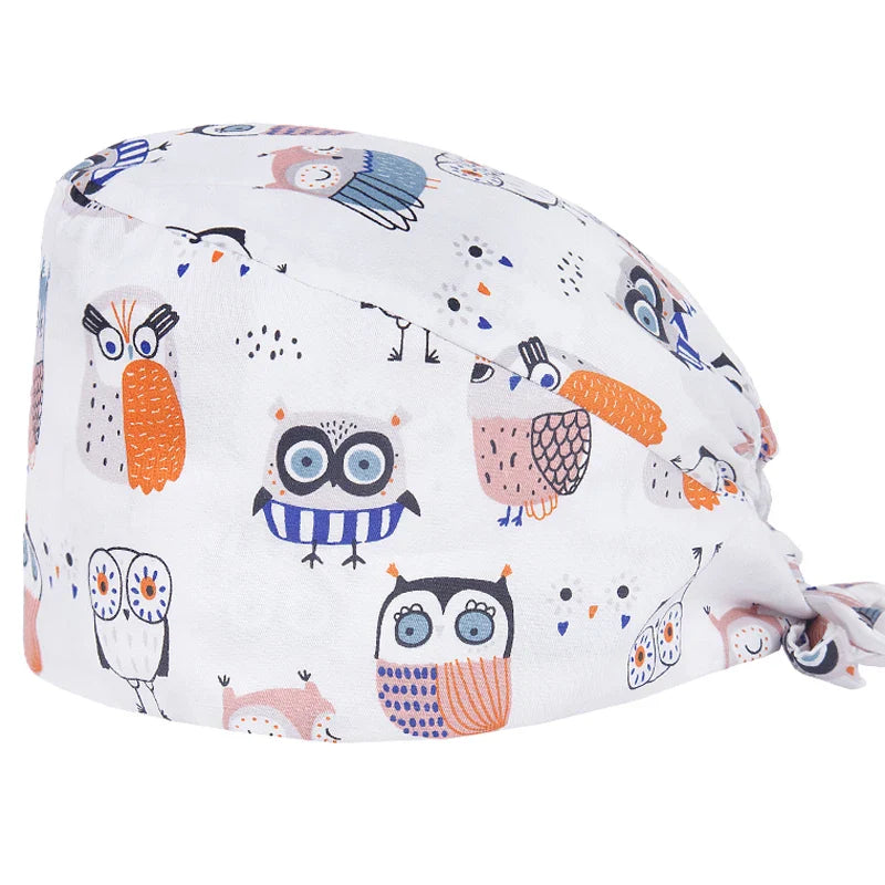 Cralom Women's Long Hair Dental Scrub Caps - Surgical & Lab Headwear