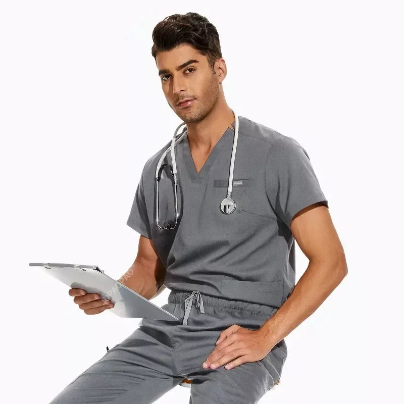 Cralom Spring Beauty Salon Scrubs & Jogger Pants Set