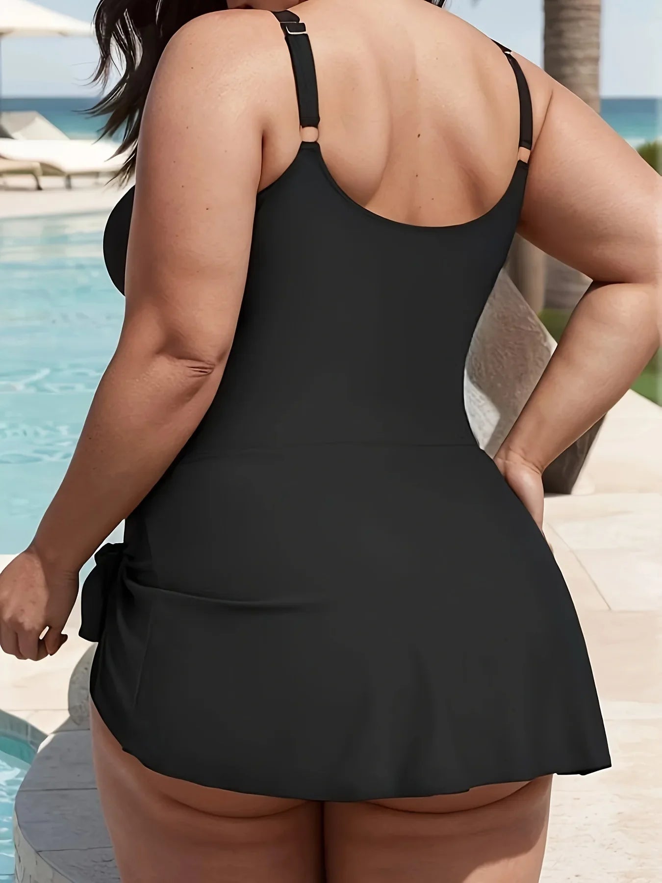 Cralom 2025 Tankini Plus Size Swimwear One-Piece Bikini for Women