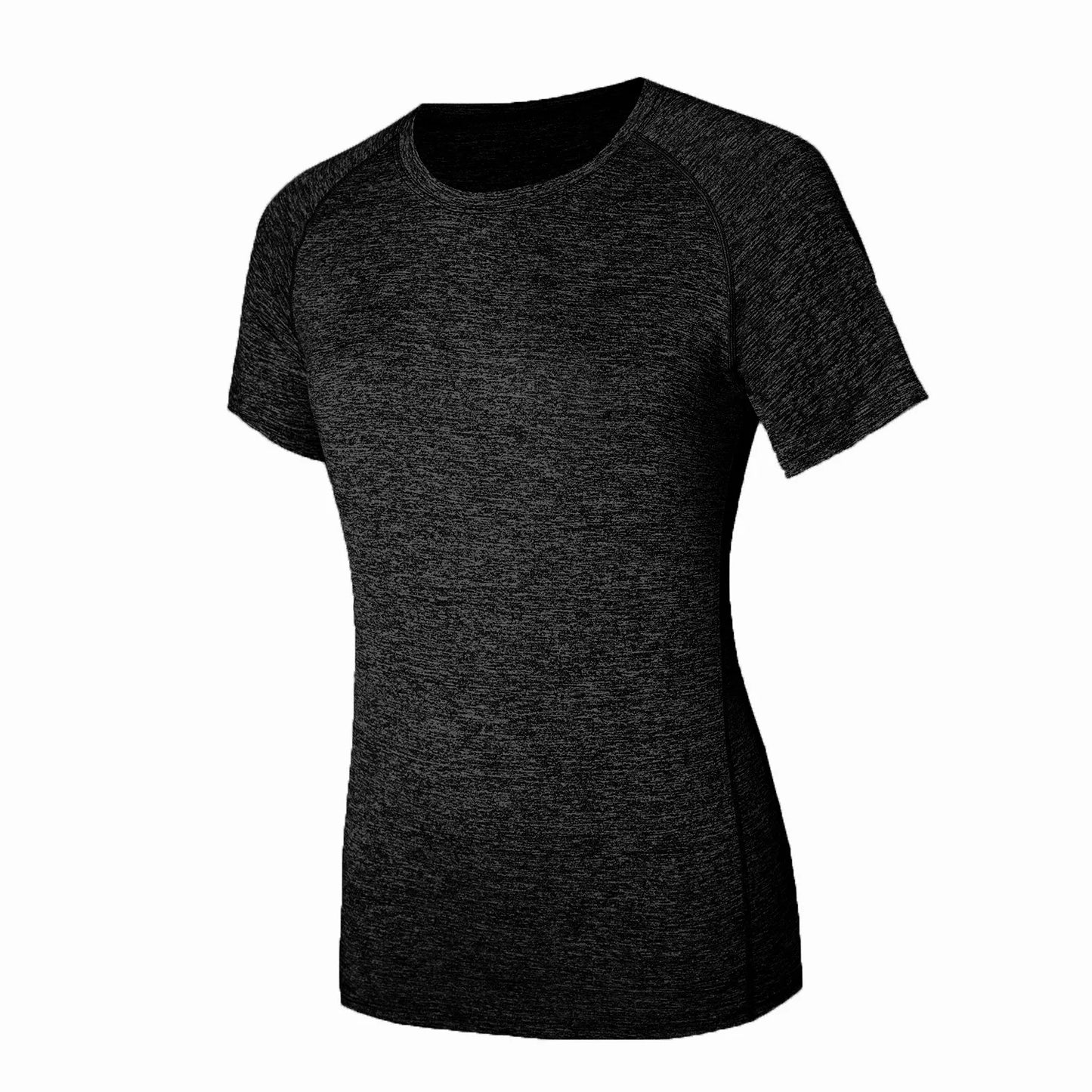 Cralom Seamless Yoga T-shirt for Women - Quick Dry Fitness Top