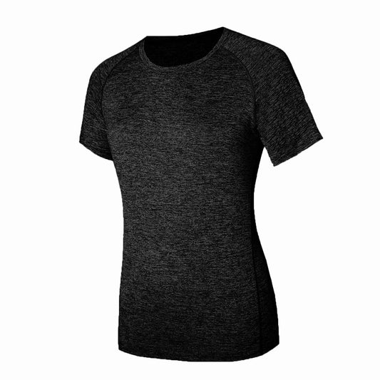 Cralom Seamless Yoga T-shirt for Women - Quick Dry Fitness Top