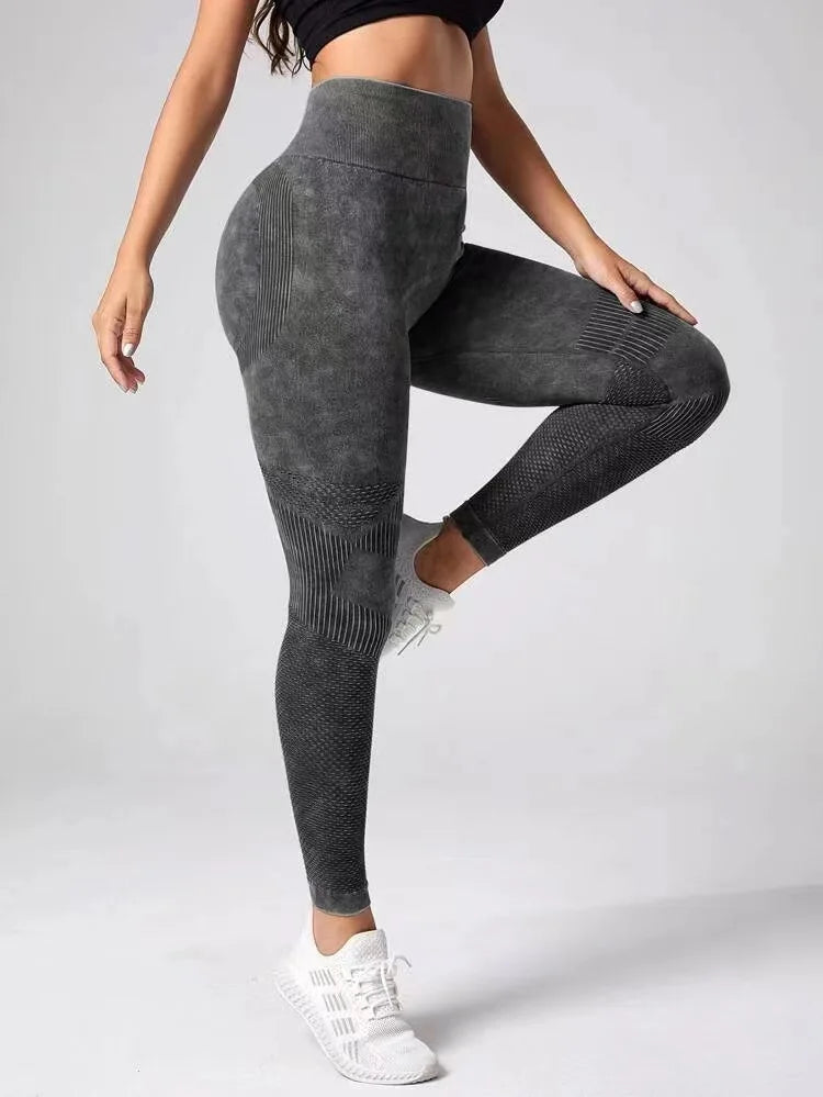 Cralom High Waist Seamless Sports Leggings for Women