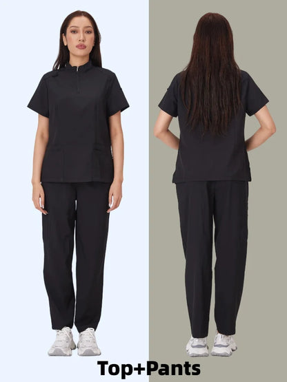 Cralom Medical Scrubs Set - Professional Nursing Uniforms for Men & Women