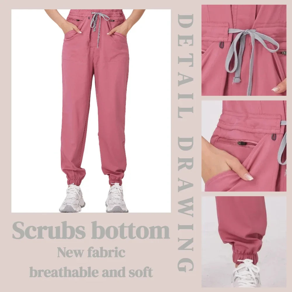 Cralom Women's Surgical Scrub Sets - Clinical Beauty Spa Uniforms