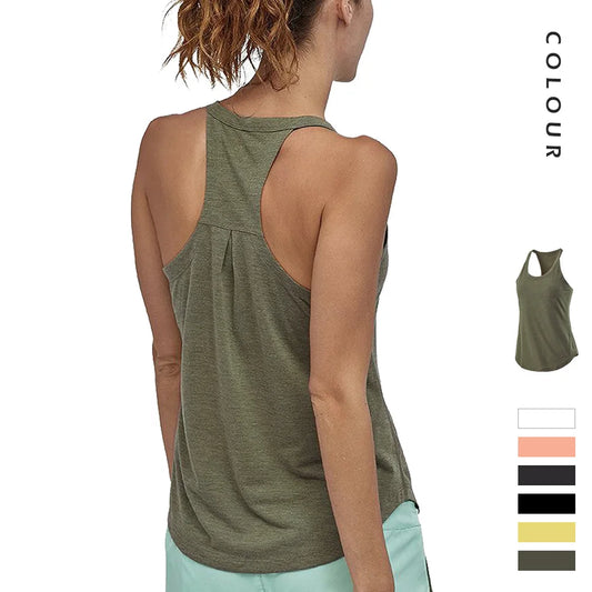 Cralom Women's Yoga Crop Top, Sleeveless, Quick Dry, Breathable, Slim Fit, Gym Tank Top.