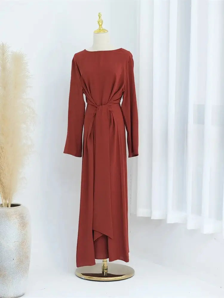Cralom Ramadan Eid Modest Abayas - Elegant Kaftan Dresses for Muslim Women