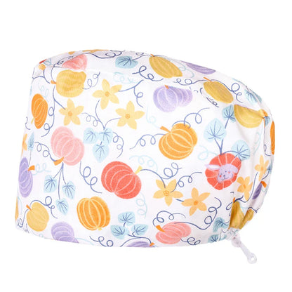 Cralom Unisex Cotton Scrub Cap: Premium Tieback Surgeon Hat